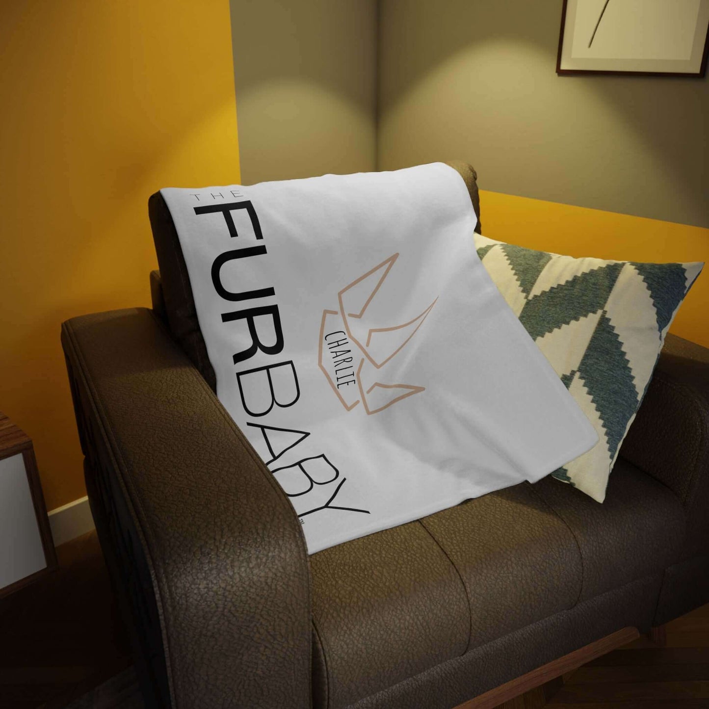 Personalized Plush Fleece Pet Blanket