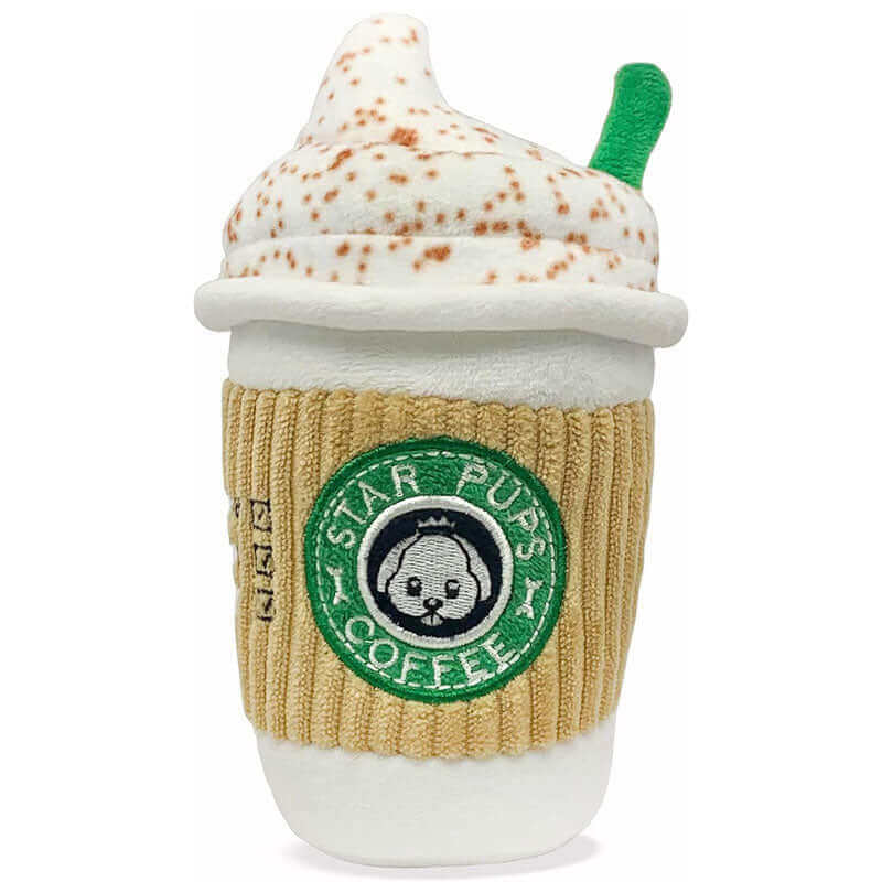 Star Pups Coffee Pup'kin Spice Latte Dog Toy