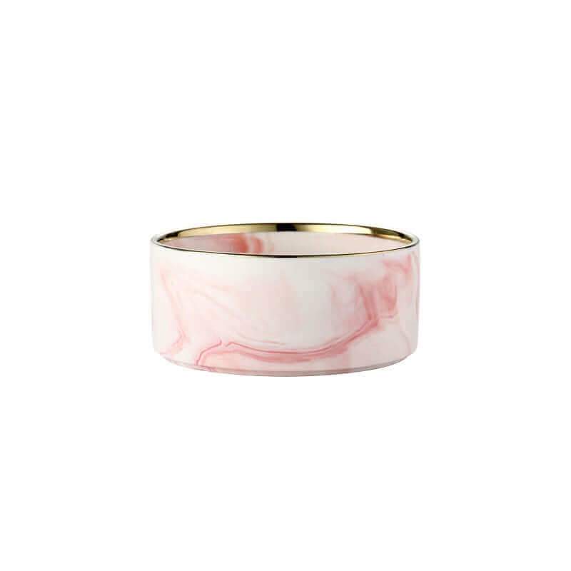 Elevated Marble Pet Bowl