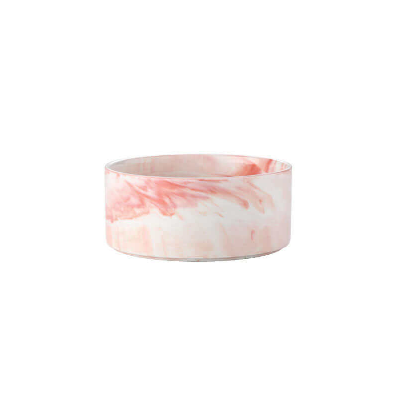 Elevated Marble Pet Bowl