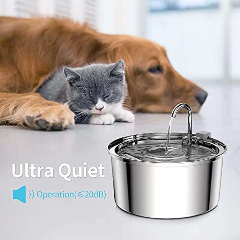 3.2l All Stainless Steel Water Fountain - Ultra Quiet <20db