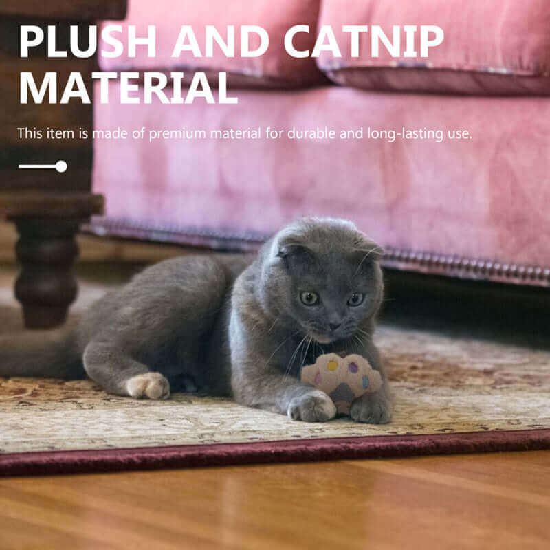 Catnip Fluffy Paw Cat Toy
