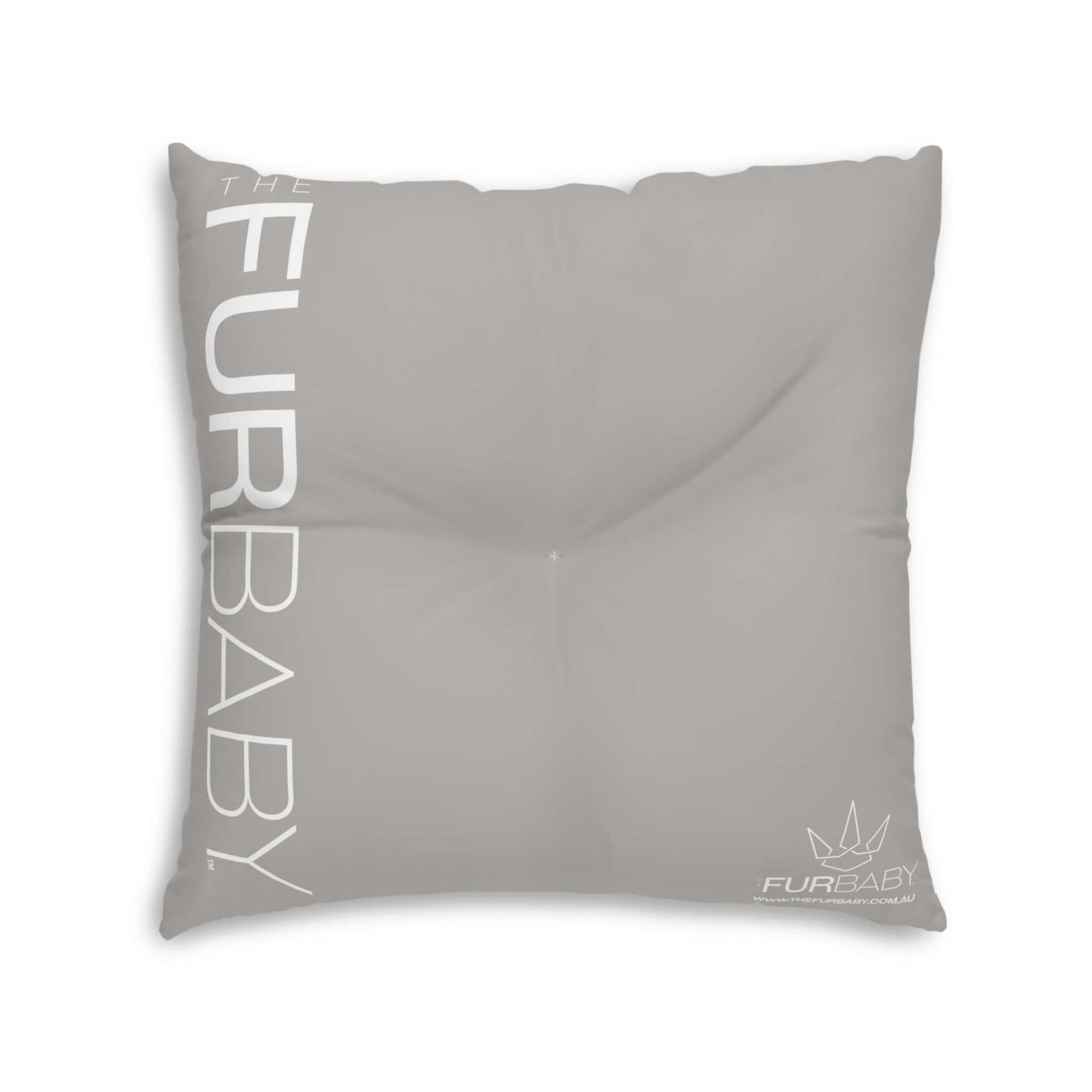 The Fur Baby Square Pet Bed Smokey