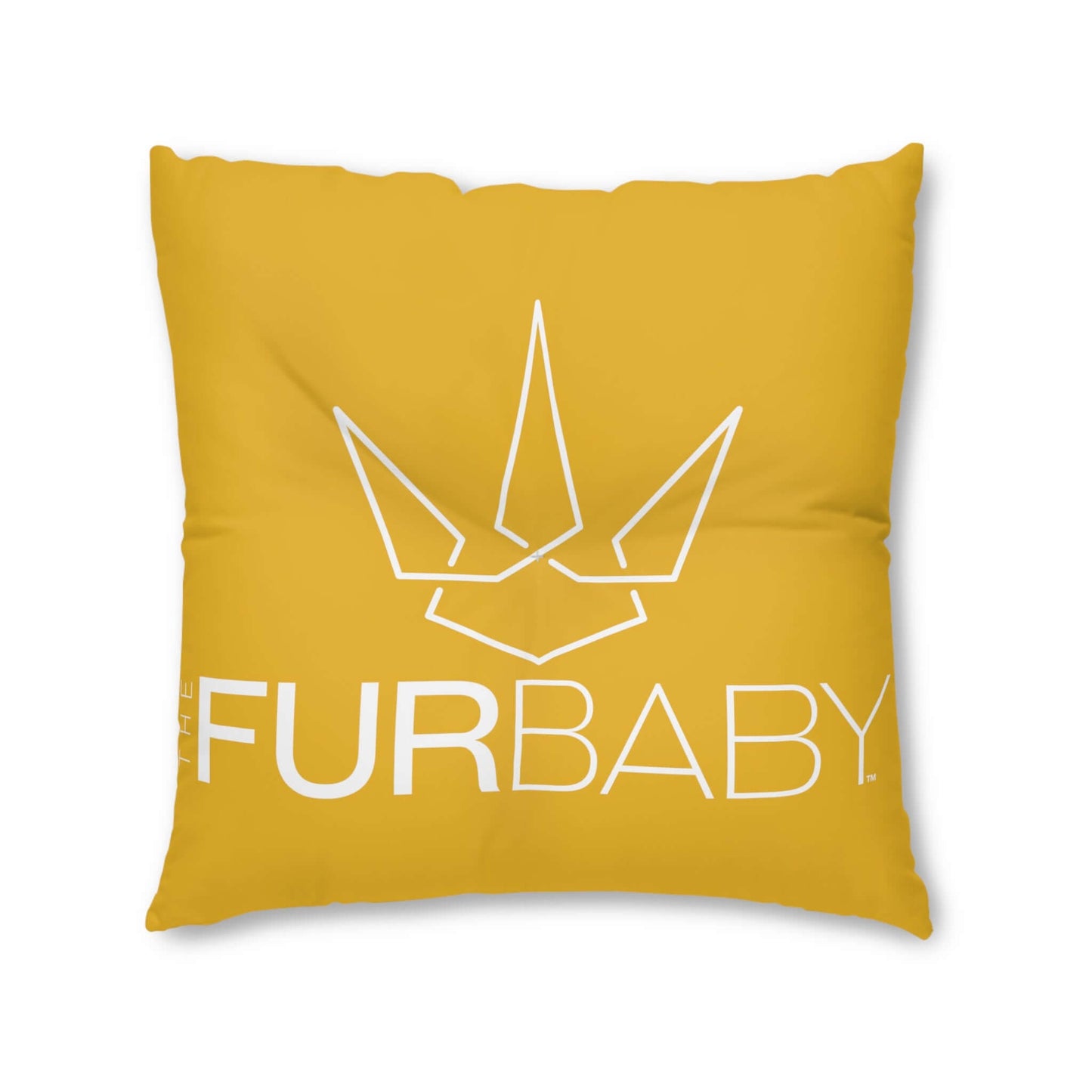 The Fur Baby Square Pet Bed Sunshine