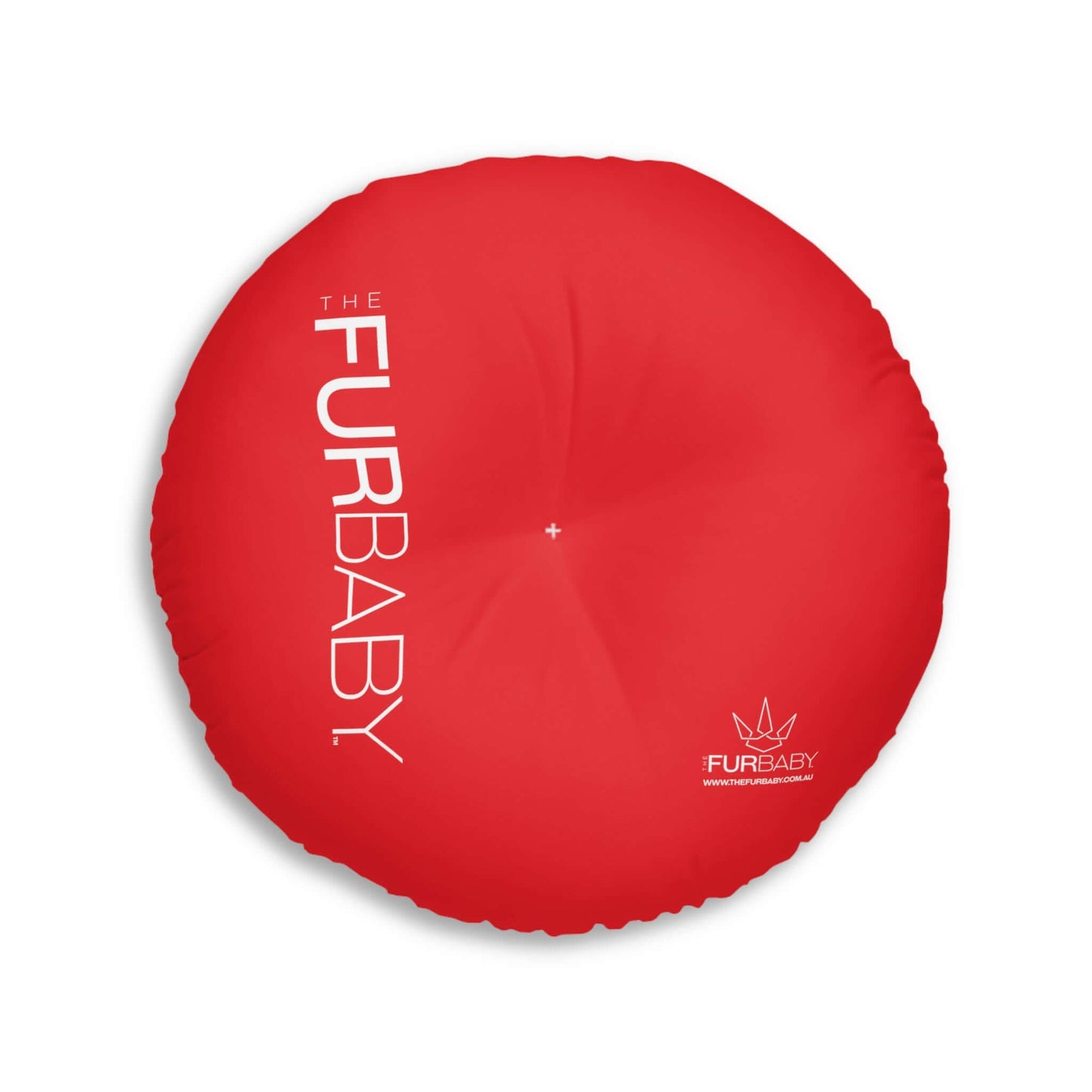 Pet Bed Pillow Round Candy Apple