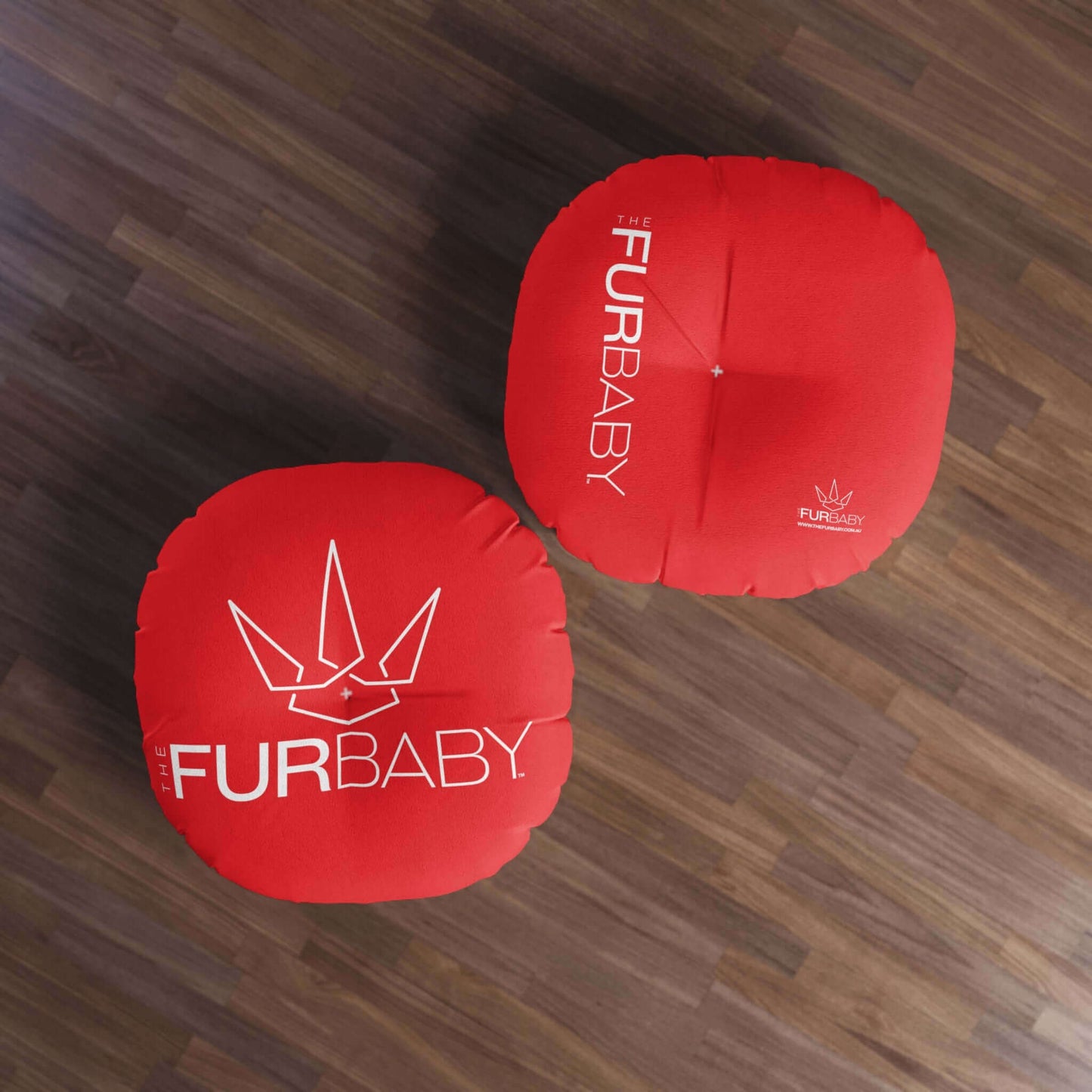 Pet Bed Pillow Round Candy Apple