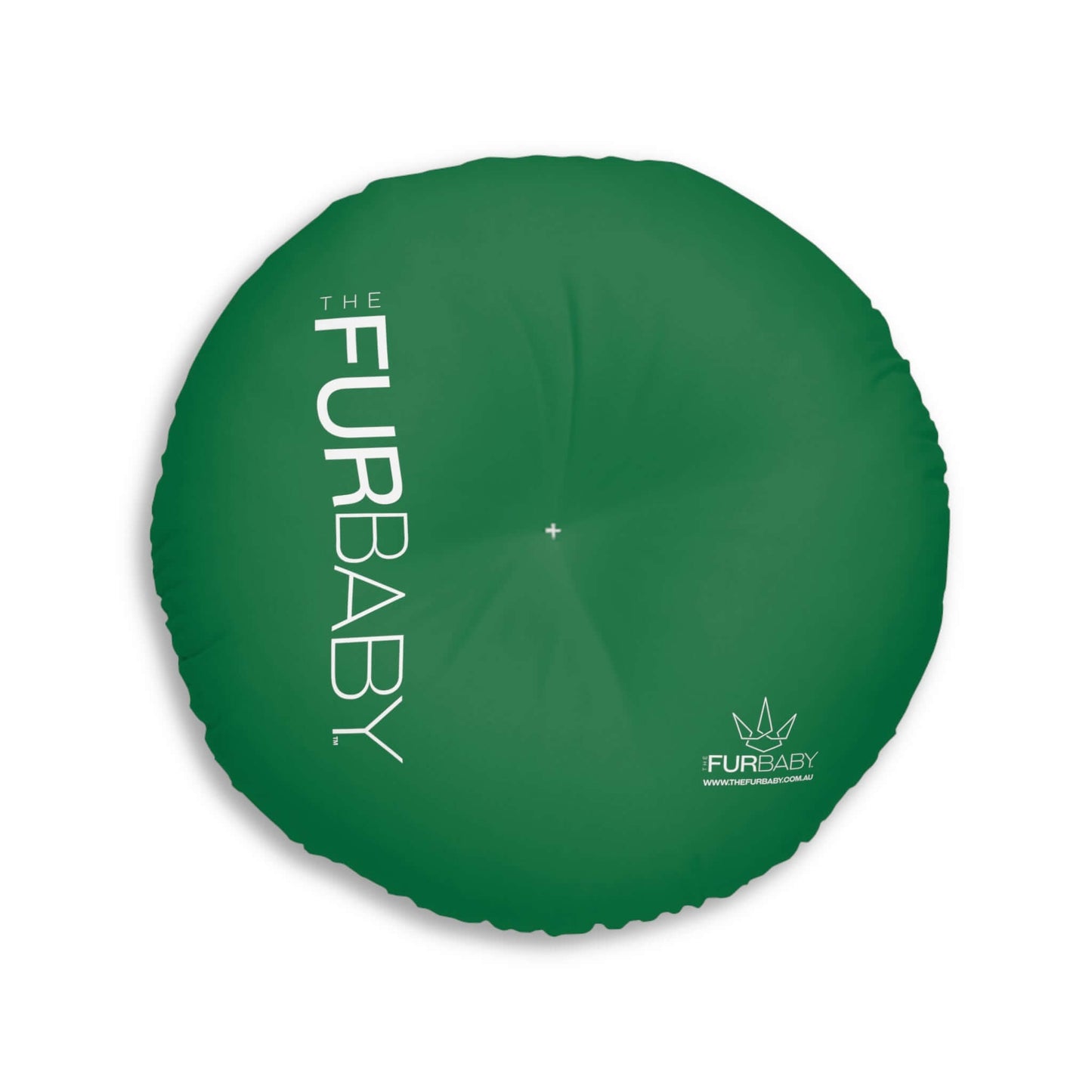 Pet Bed Pillow Round Green