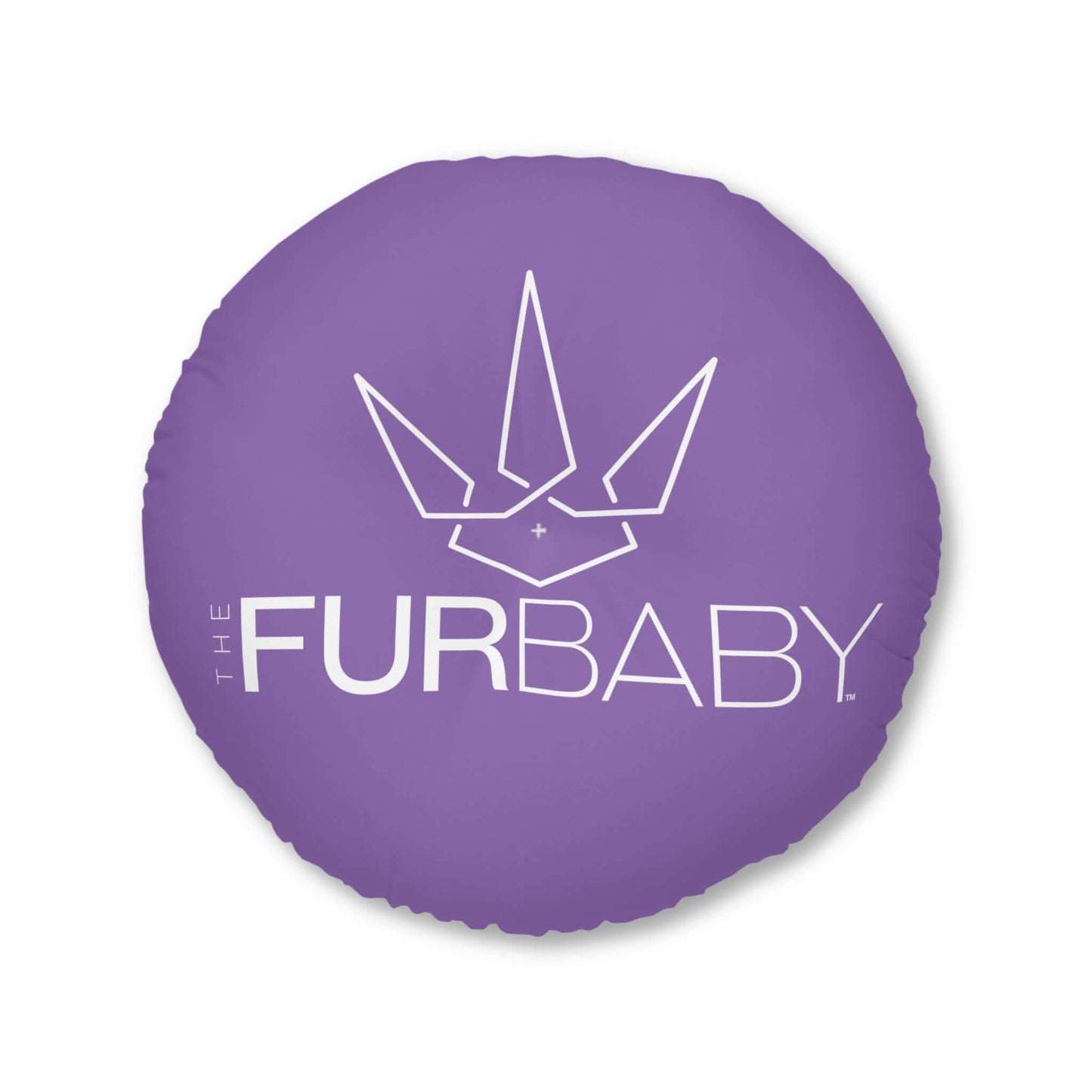 Pet Bed Pillow Round Lilac