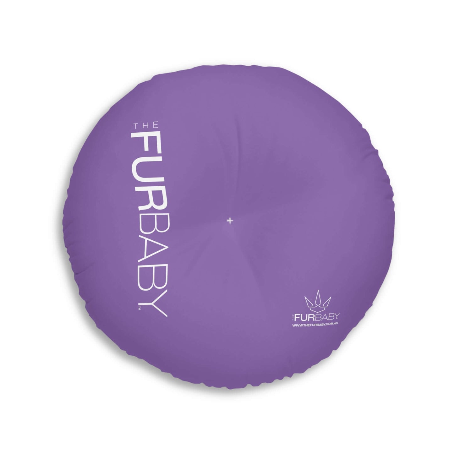 Pet Bed Pillow Round Lilac