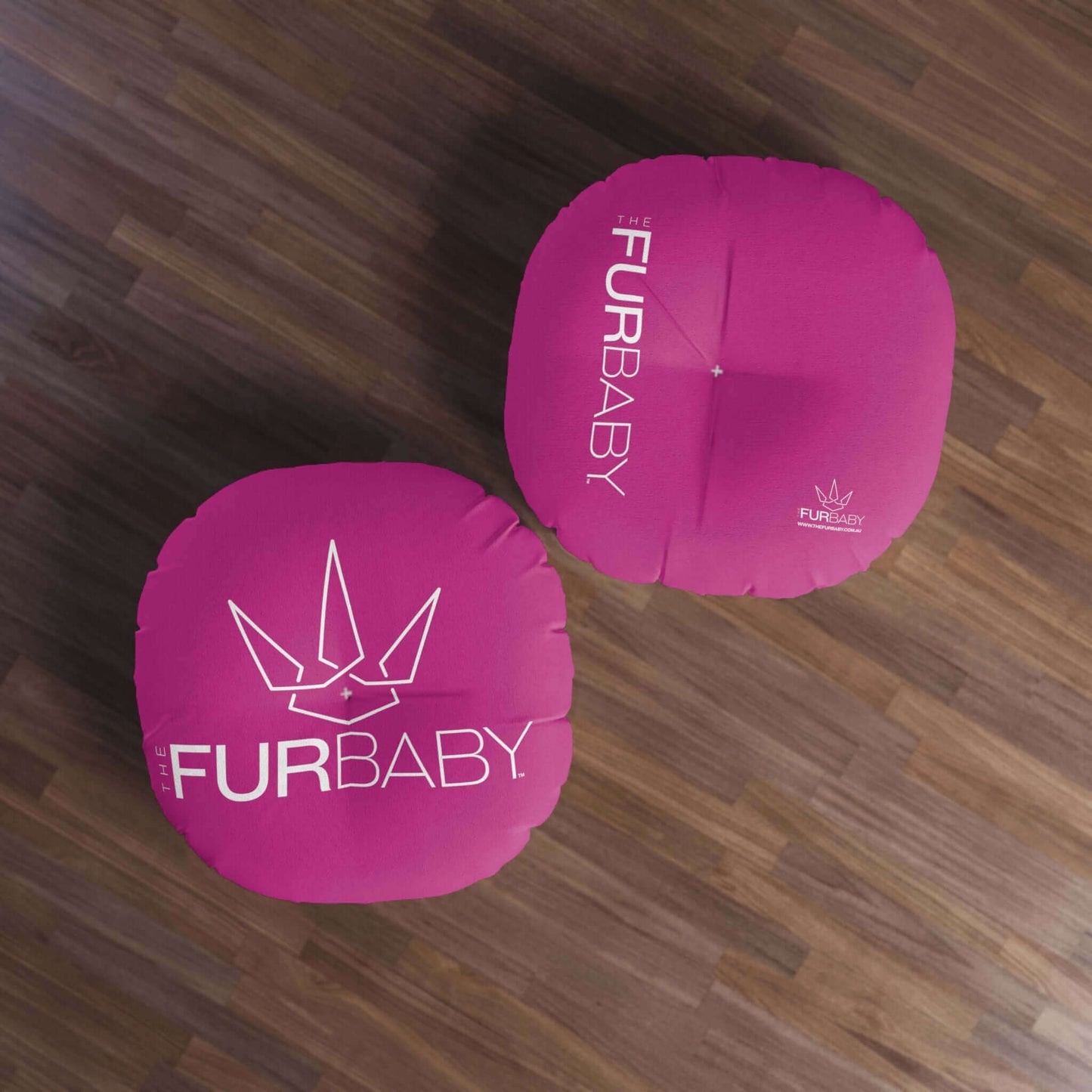 Pet Bed Pillow Round Magenta