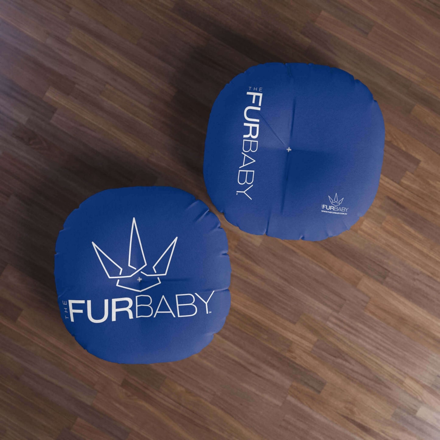 Pet Bed Pillow Round Royal Blue