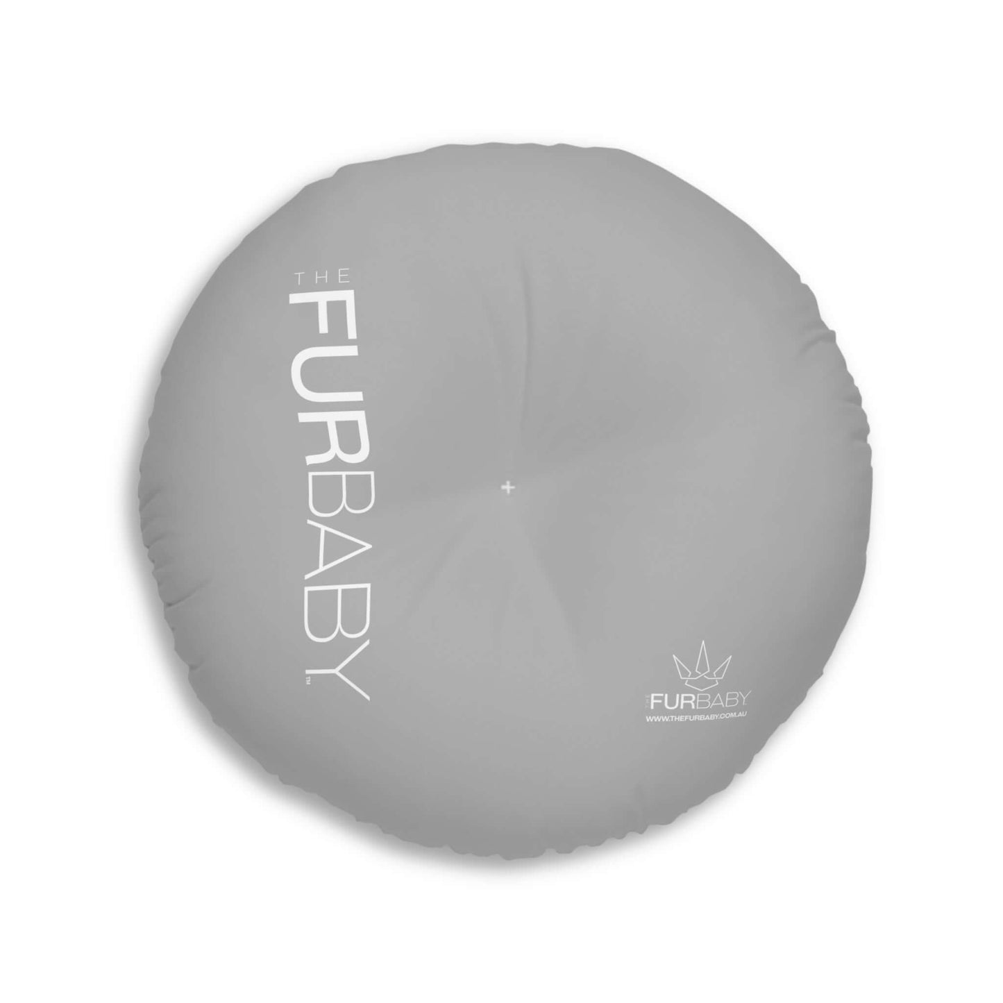 Pet Bed Pillow Round Smoke