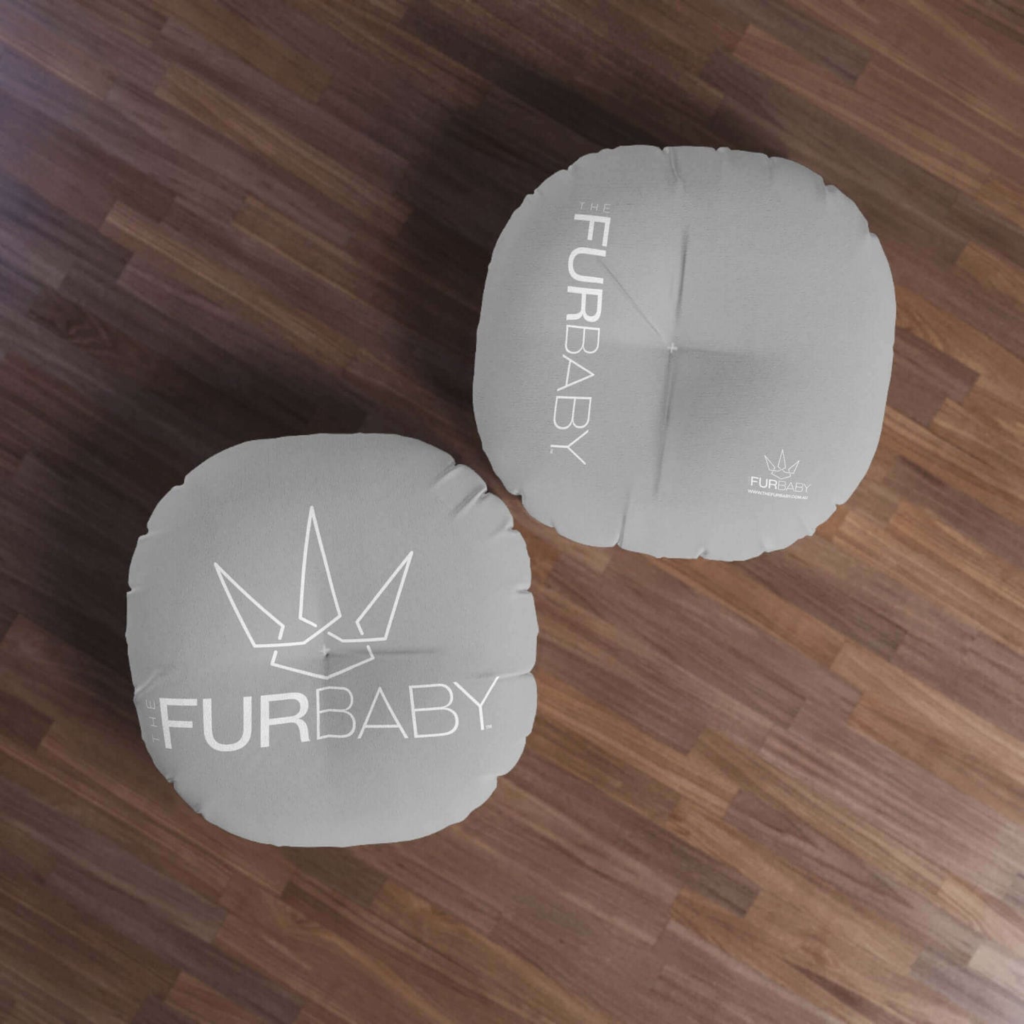 Pet Bed Pillow Round Smoke