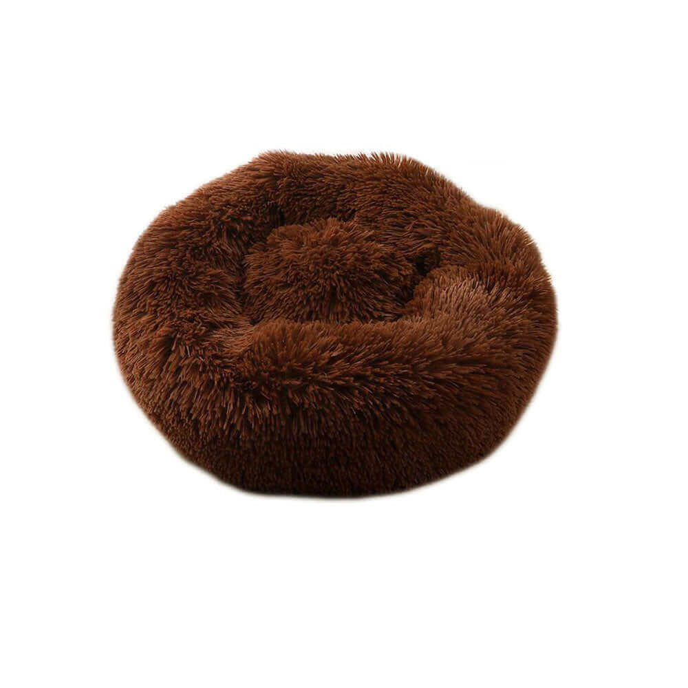Calming Donut Dog Bed Espresso