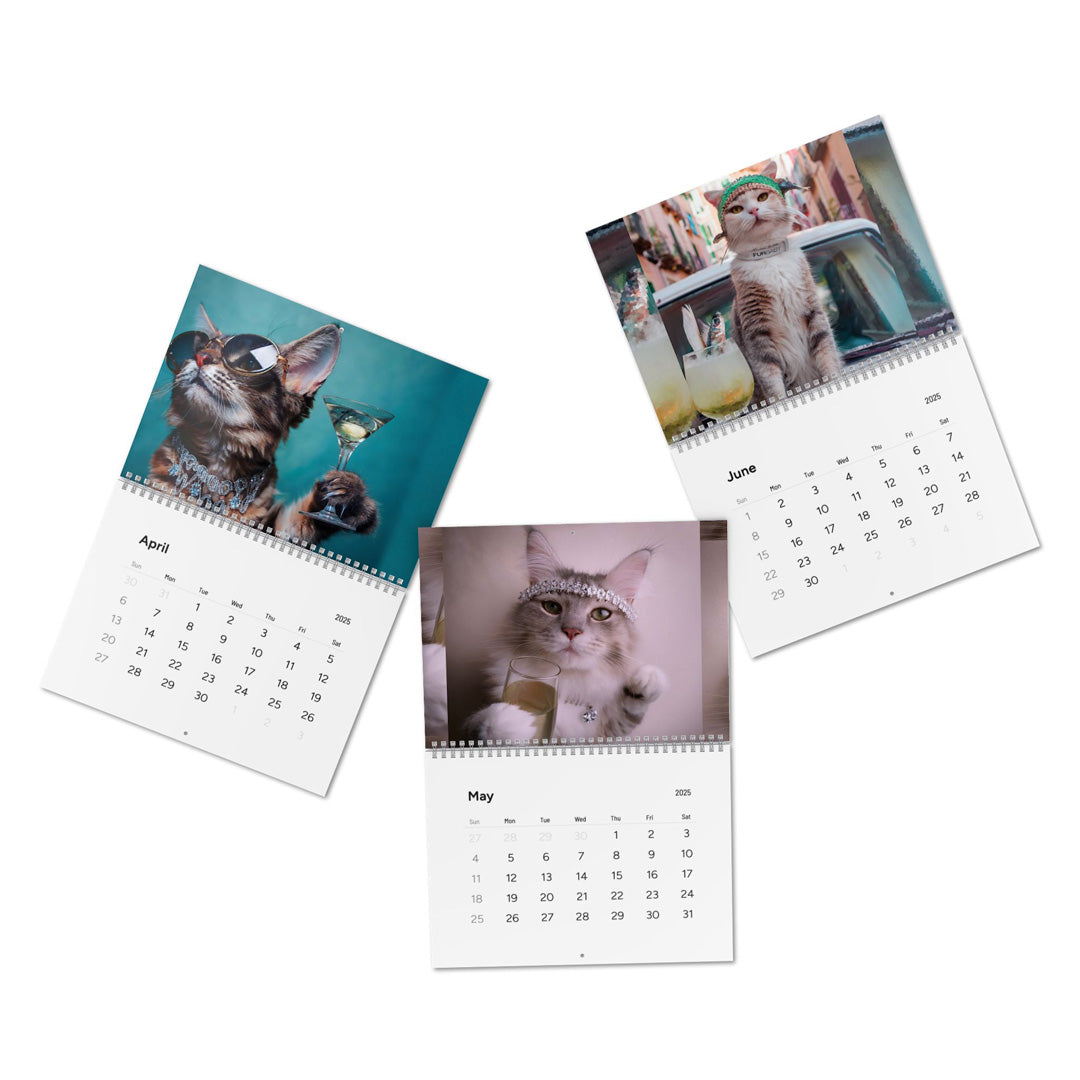 The Fur Baby 2025 Wall Calendar