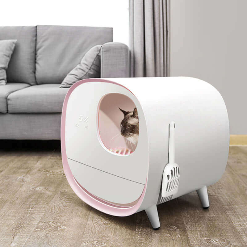 Luxury Large Automatic Cat Toilet