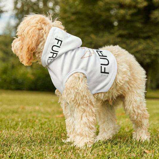 The Fur Baby Pet Hoodie White